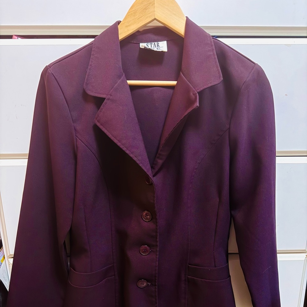 Elegant Purple Women's Blazer